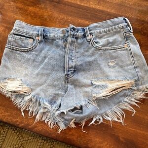 Free People Denim Shorts